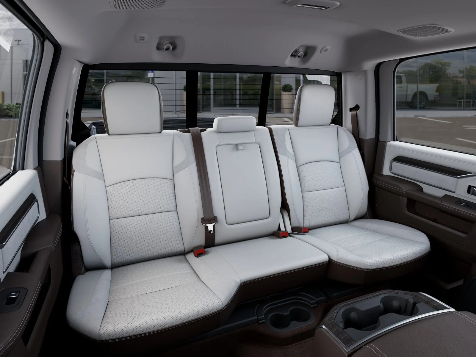 New 2026 Bright White Clear-Coat Exterior Paint RAM Laramie image 17