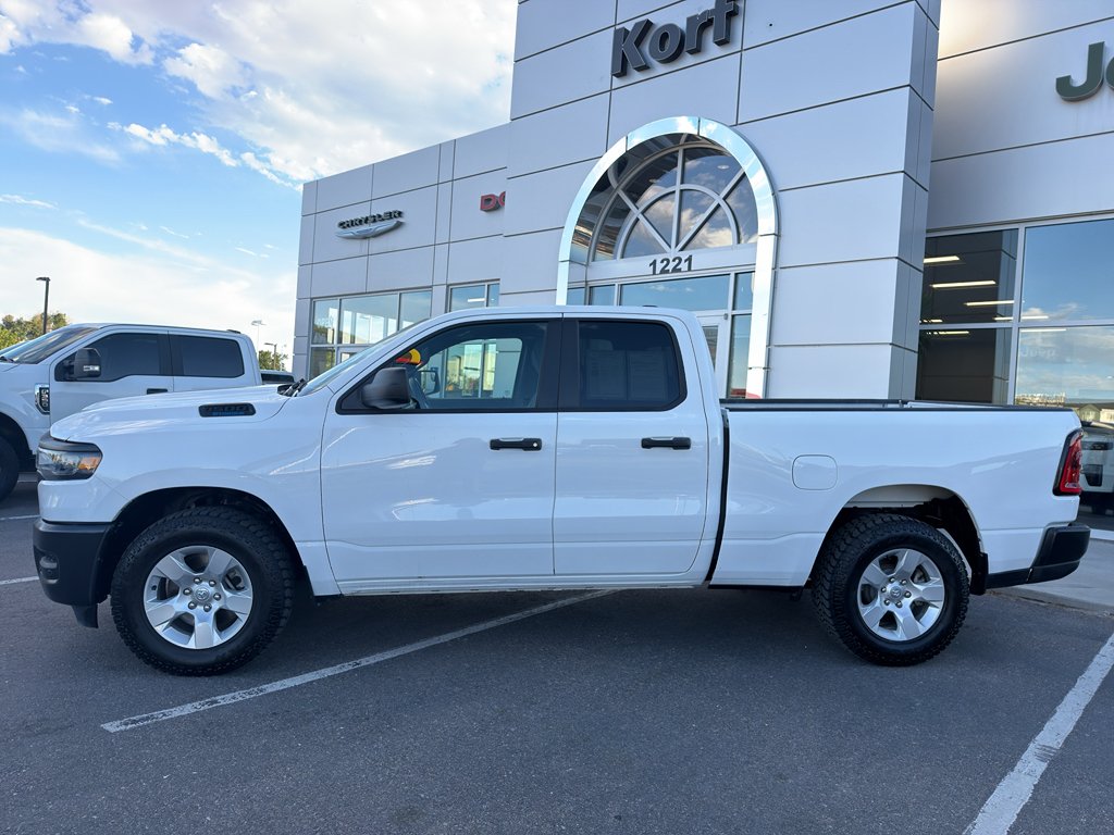Used 2025 Bright White Clearcoat Ram Tradesman image 2
