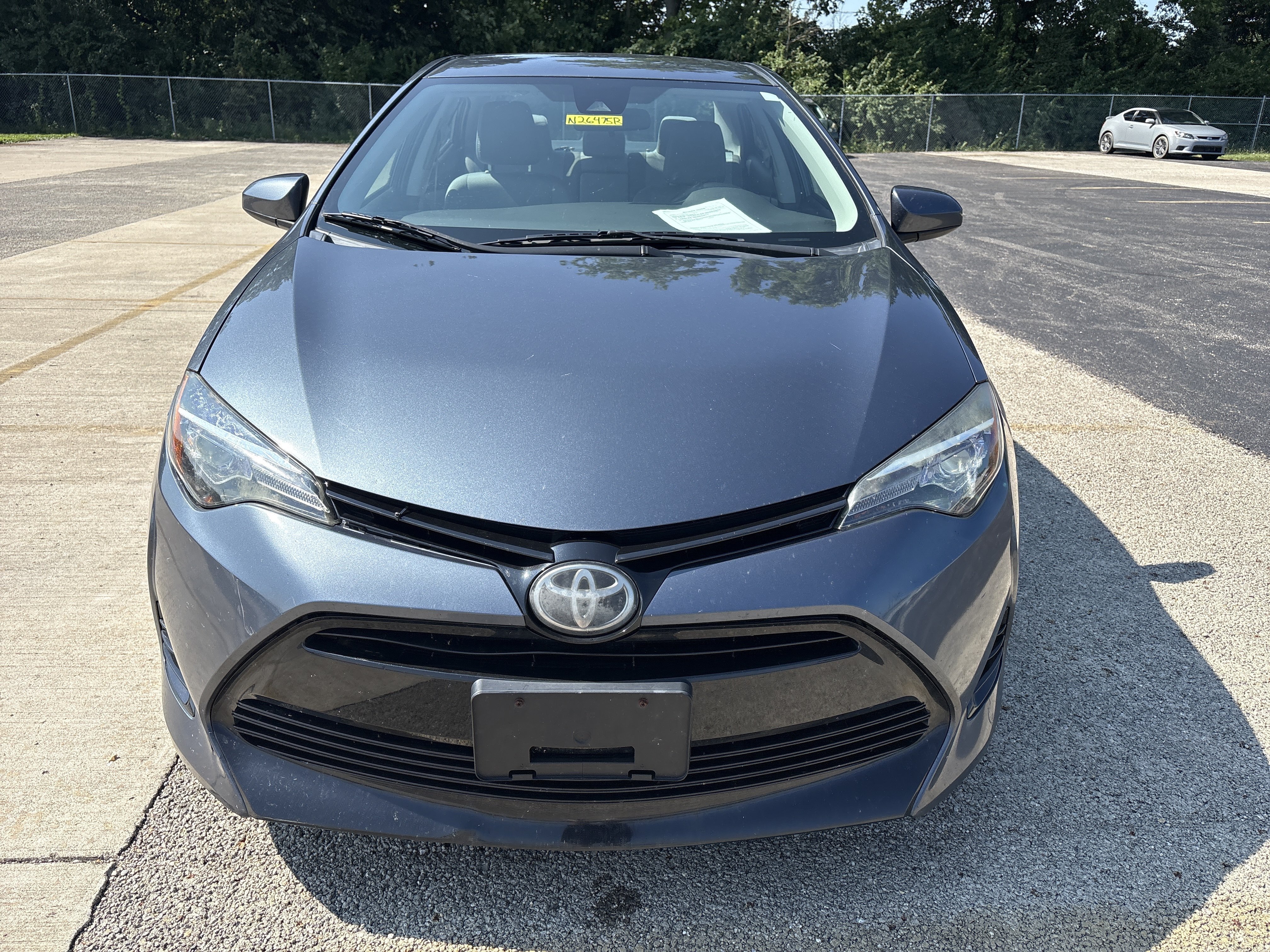 Used 2017 Slate Metallic Gray Toyota LE image 2