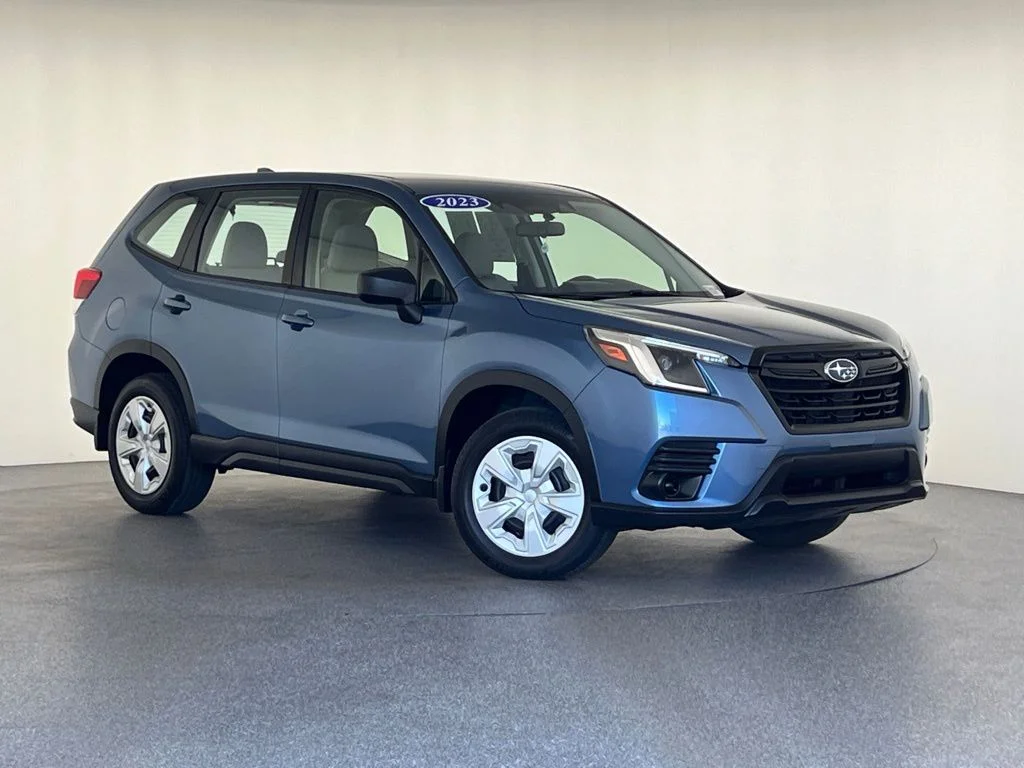 Certified Used 2023 Blue Subaru Base image 34