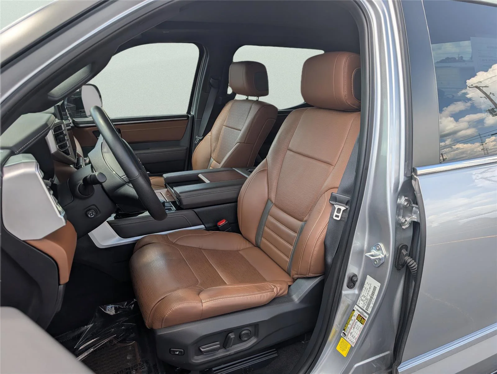 Used 2024 Celestial Silver Metallic Toyota 1794 Edition Hybrid image 9