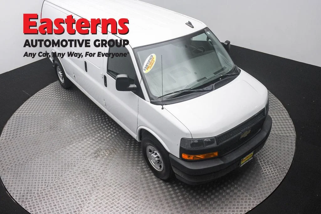 Used 2019 White Chevrolet Work Van image 3
