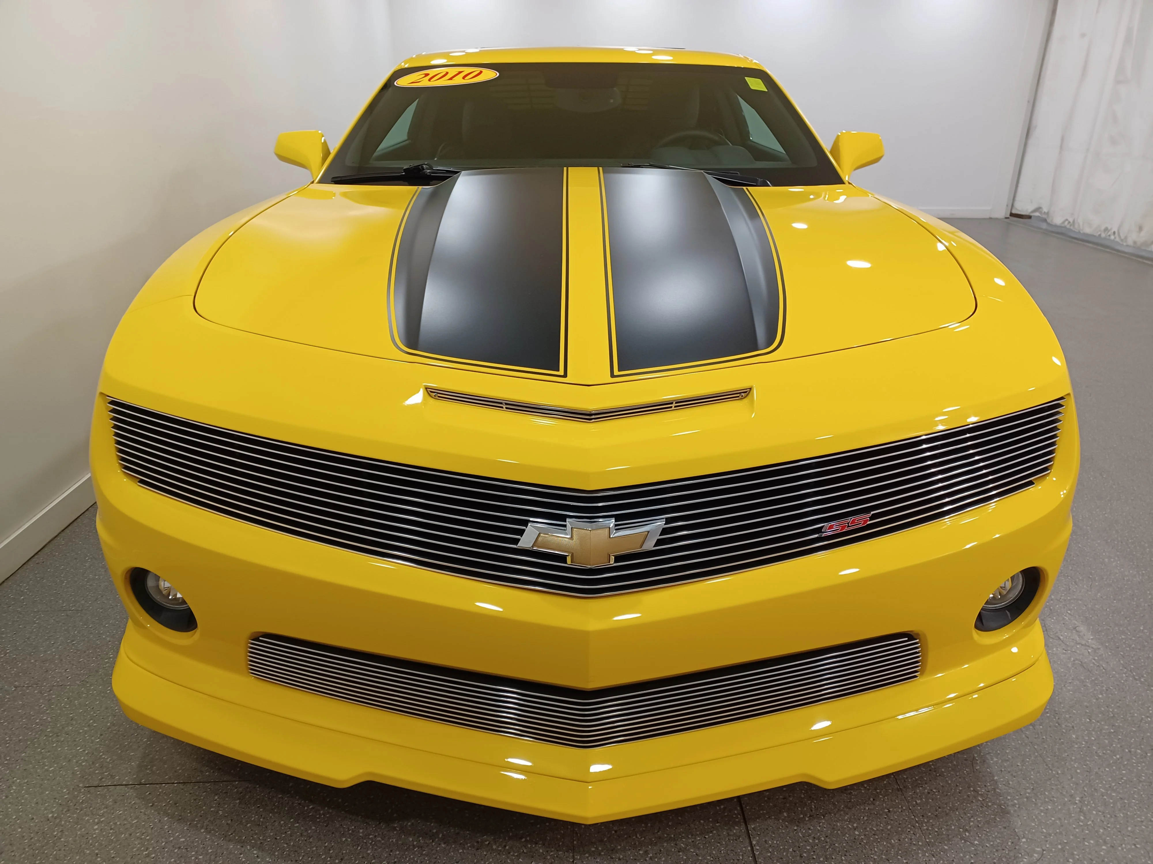 Used 2010 Rally Yellow Chevrolet 2SS*426HP!! | Rally Yellow | 6spd Manual | BBK Intake | Hurst Shifter |  Htd Leather | Sunroof image 3