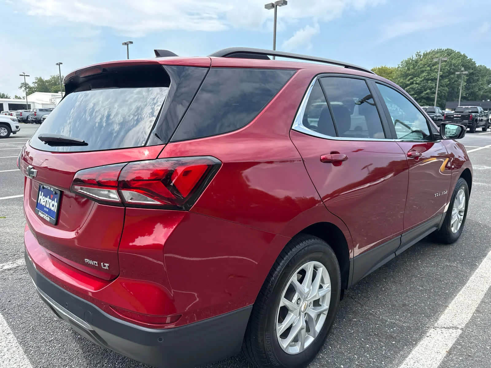 Used 2023 Radiant Red Tintcoat Chevrolet LT image 5