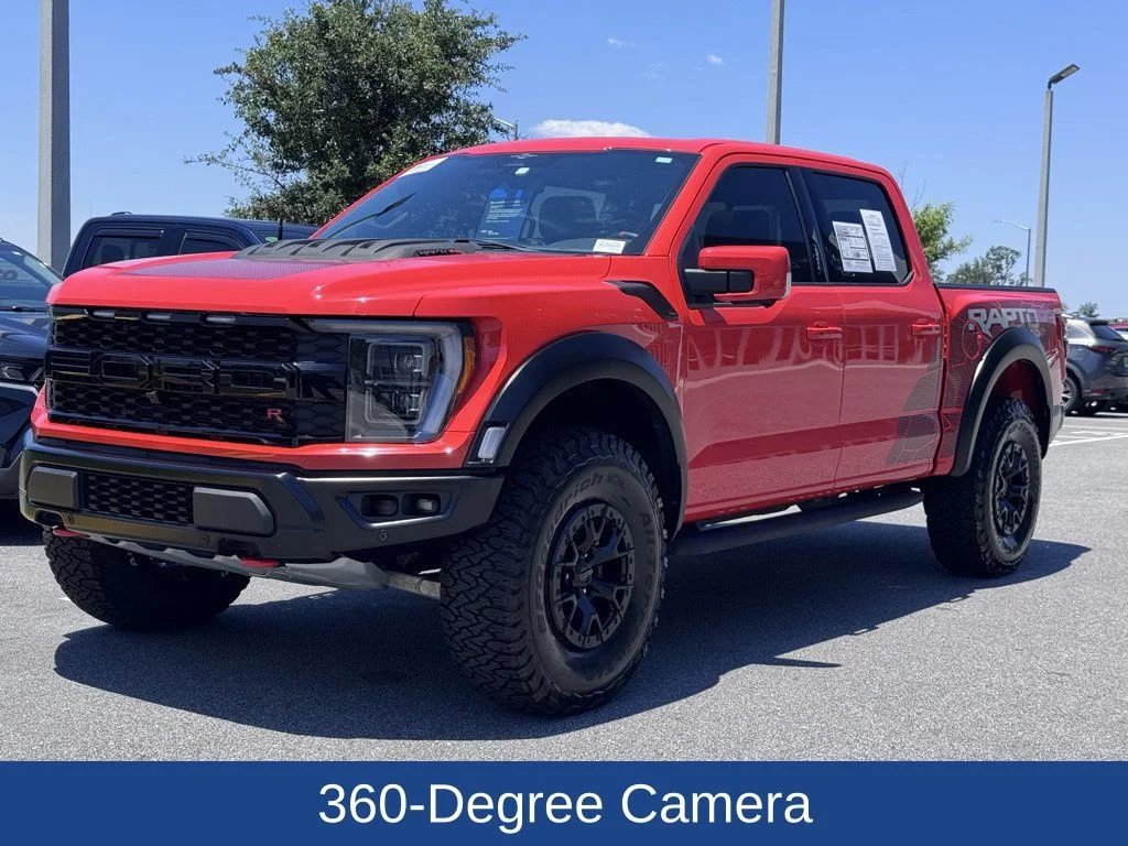 Certified Used 2023 Orange Metallic Ford Raptor image 5