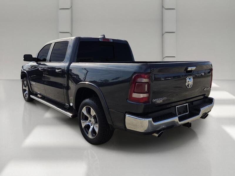 Certified Used 2019 Steel Metallic RAM LARAMIE 4X4 CREW CAB 5