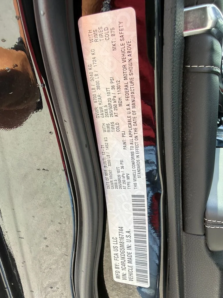 Used 2021 Black Jeep Overland image 26