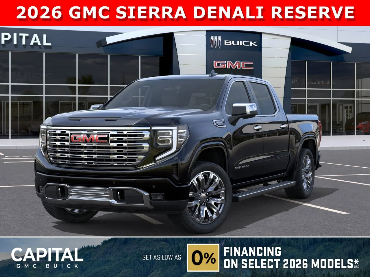 New 2026 ONYX BLACK GMC Denali image 1