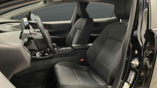 Used 2023 Midnight Black Metallic Toyota LE image 10