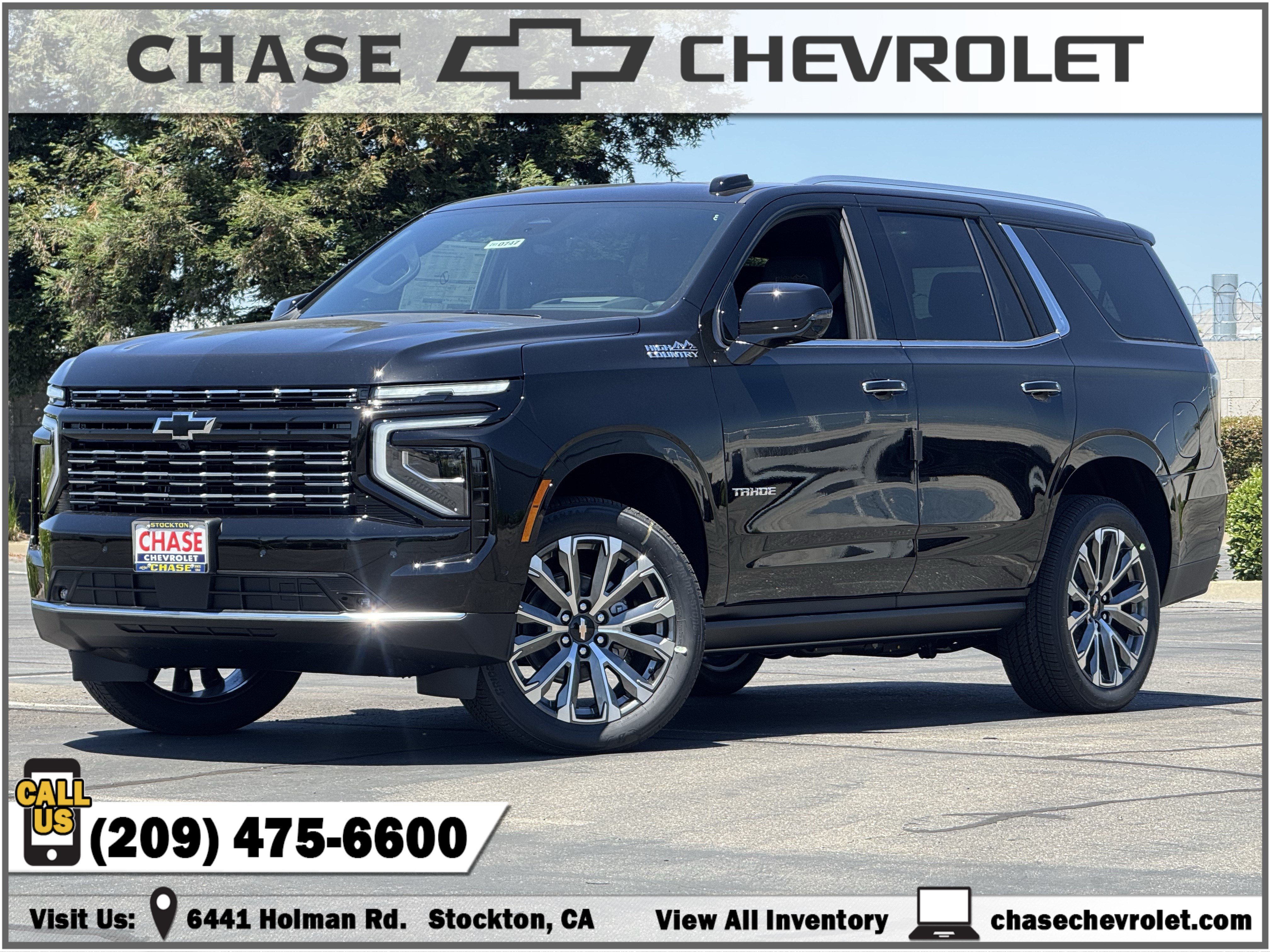 New 2026 Black Chevrolet High Country image 1
