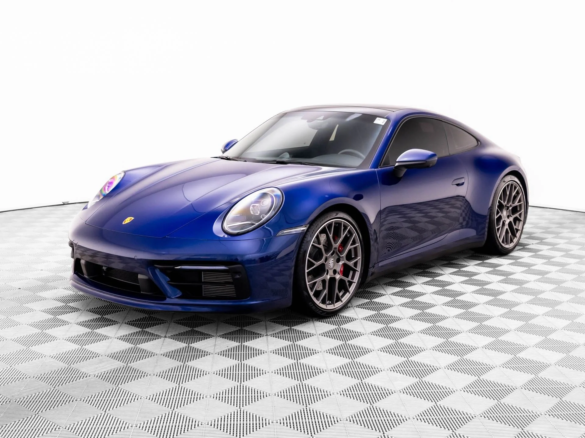 Used 2023 Blue Porsche Carrera 4S image 1