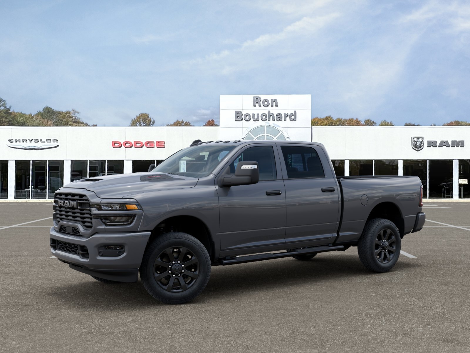 New 2027 Ceramic Gray Clear-Coat Exterior Paint RAM Black Express image 28