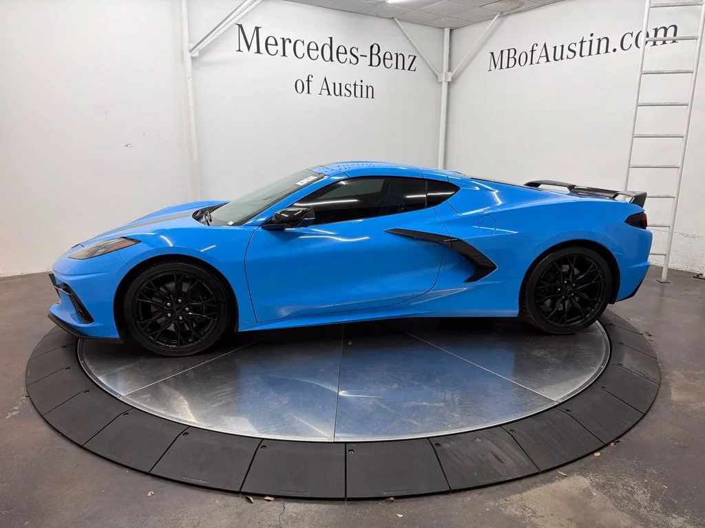 Used 2023 Blue Chevrolet Stingray image 4