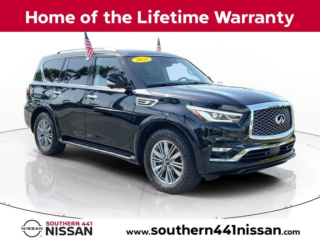 Used 2021 Black INFINITI LUXE image 1