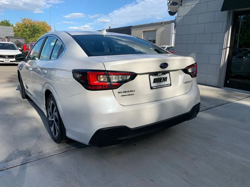 Used 2021 White Subaru Premium Sedan 4D image 9