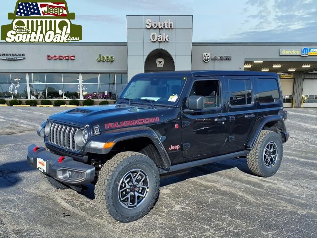 New 2026 Black Clear-Coat Exterior Paint Jeep Rubicon image 4