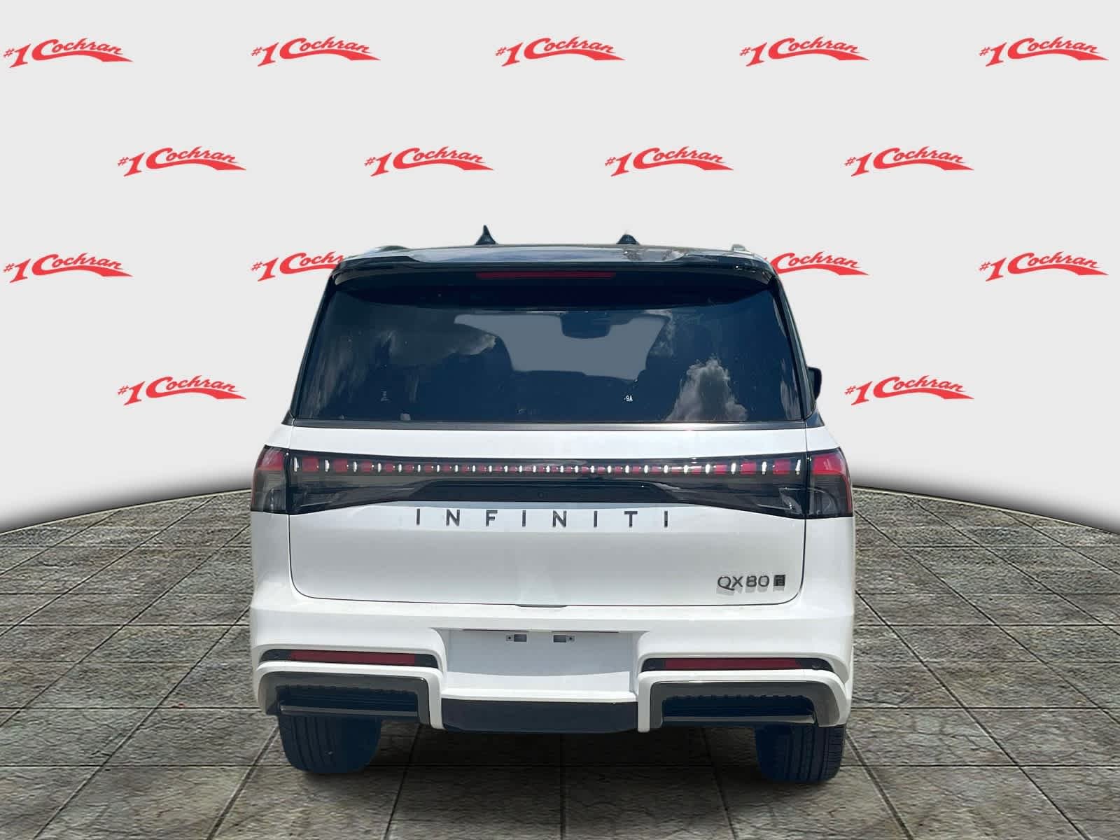New 2027 Radiant White/Black Obsidian INFINITI AUTOGRAPH image 8