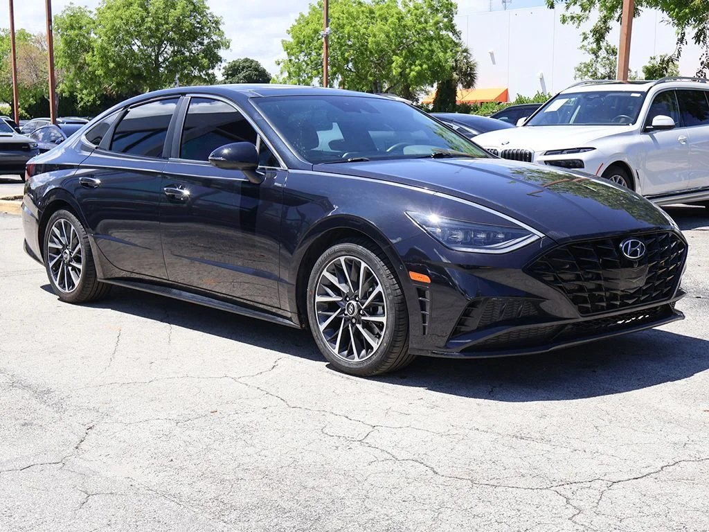 Used 2023 Blue Hyundai Limited image 53
