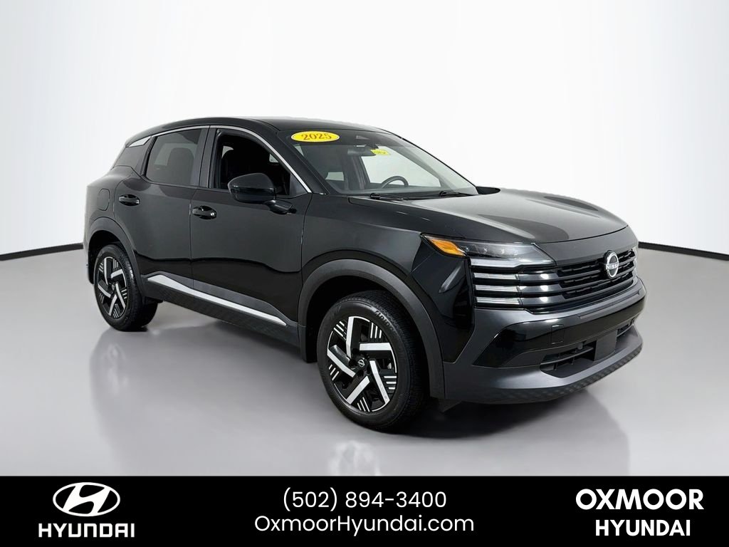Used 2025 Super Black Nissan SV image 1