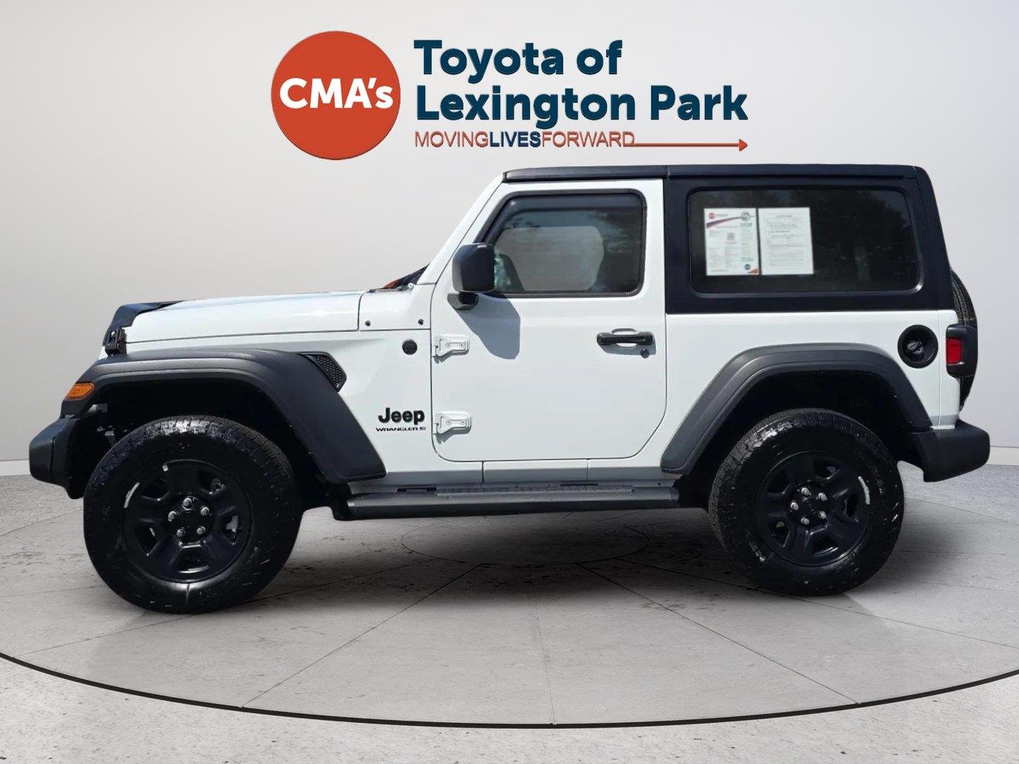 Used 2026 Bright White Clearcoat Jeep Sport image 9