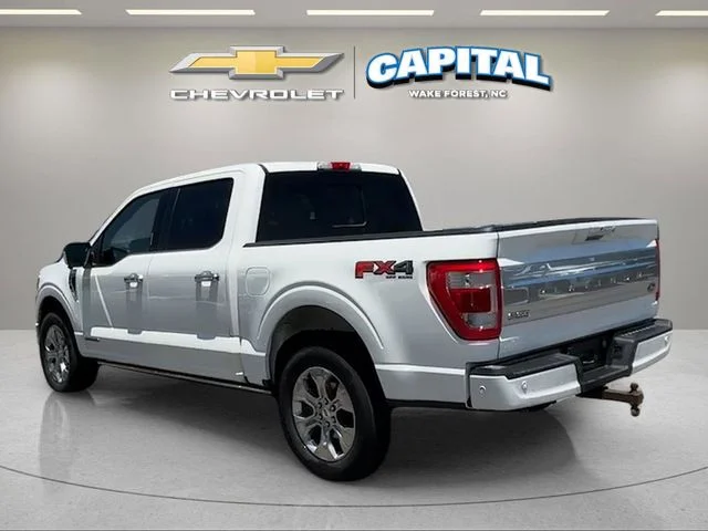 Used 2021 White Ford Platinum image 3