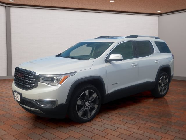 Used 2017 WHITE FROST TRICOAT GMC SLT image 32