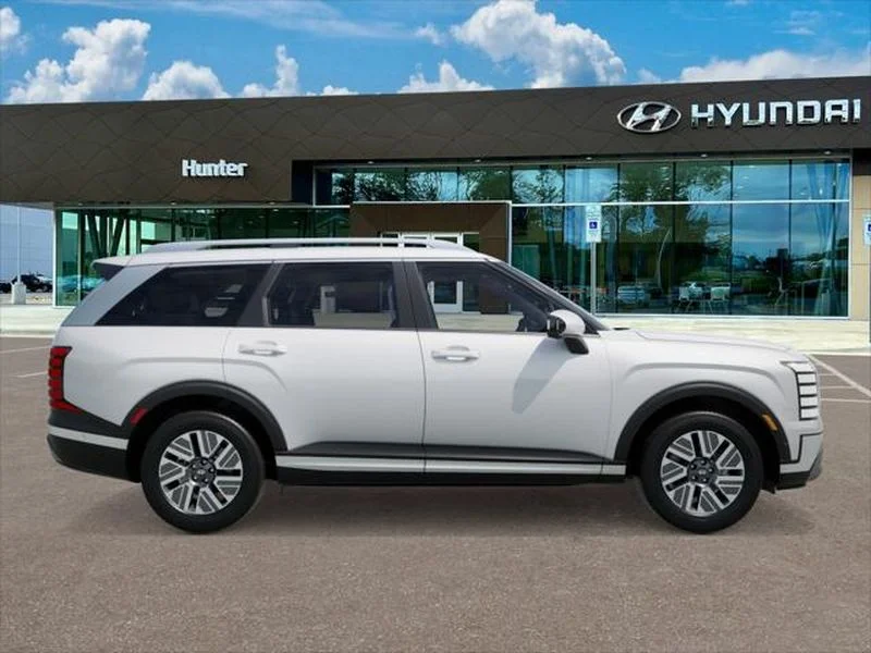New 2027 Creamy White Pearl Hyundai Blue SEL Premium 7P image 7
