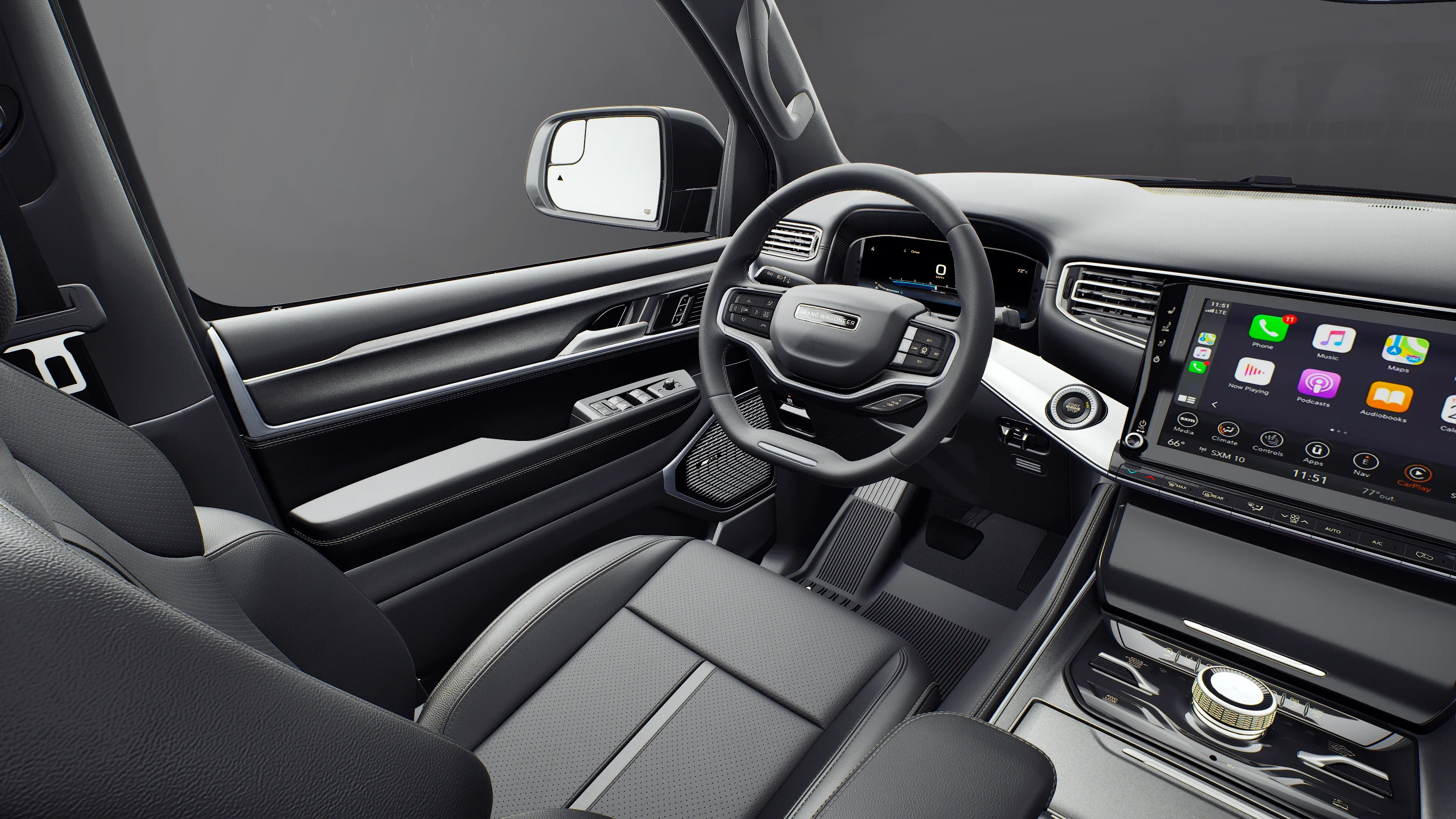 New 2027 Bright White Clear-Coat Paint Jeep Grand Wagoneer image 8
