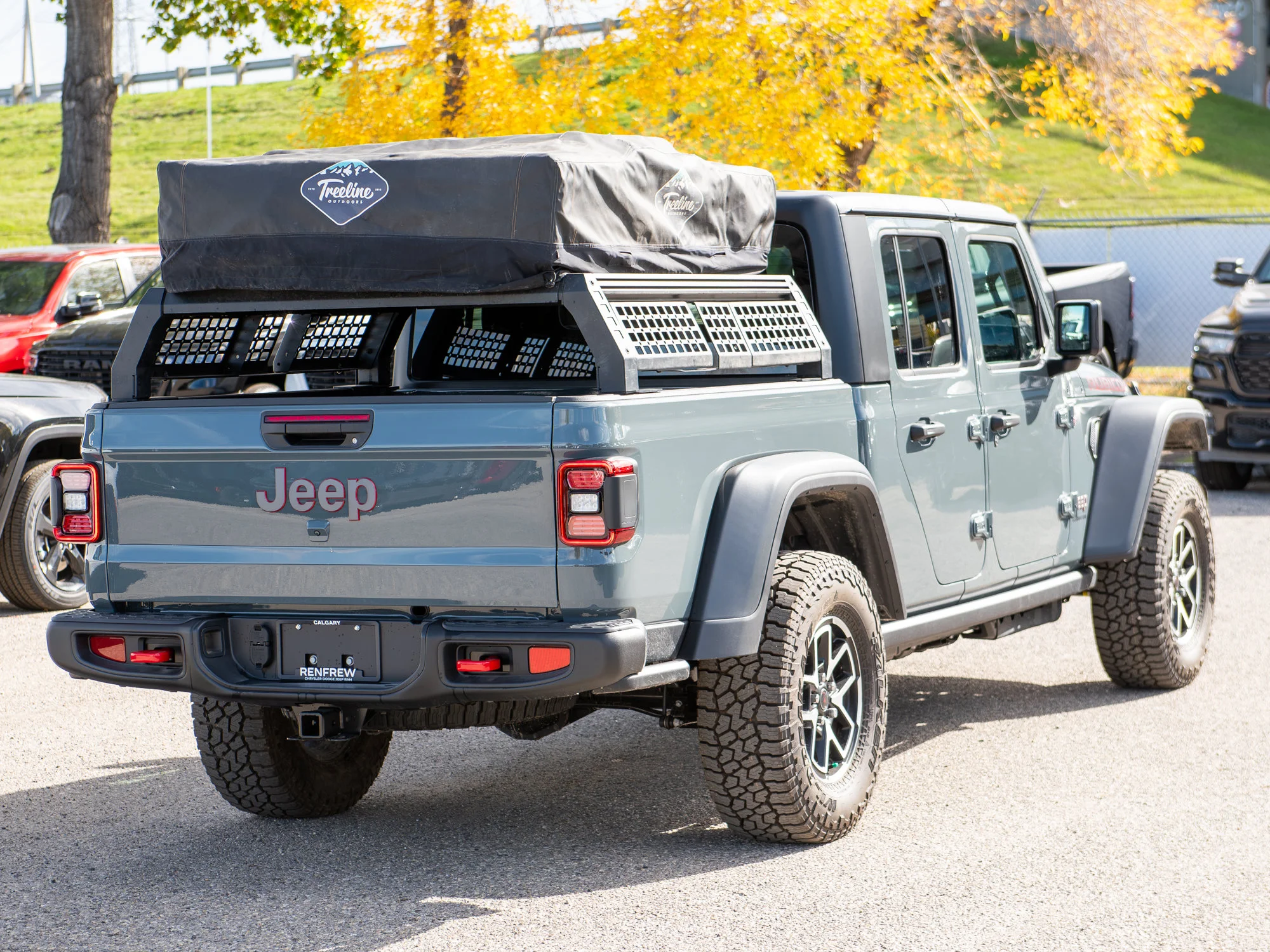 New 2026 Dark blue Jeep Rubicon* 4x4, Nappa Leather, Roof Top Tent, Bed-Rack image 7