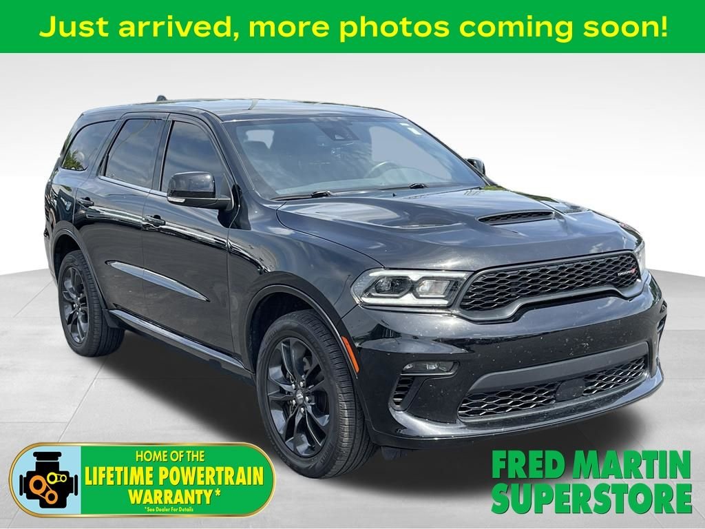 Used 2022 DB Black Crystal Clearcoat Dodge GT Blacktop image 1
