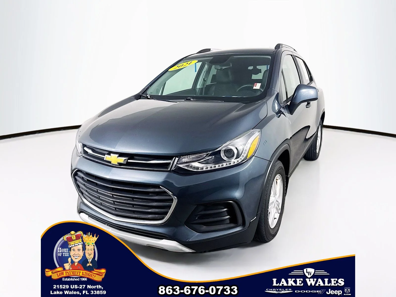 Certified Used 2021 Gray Chevrolet LT image 3