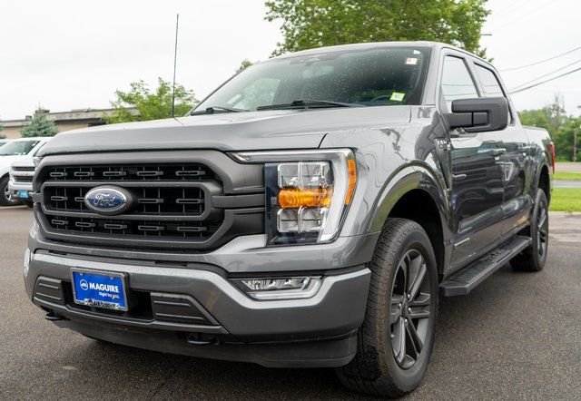 Used 2023 Carbonized Gray Metallic Ford XLT image 2