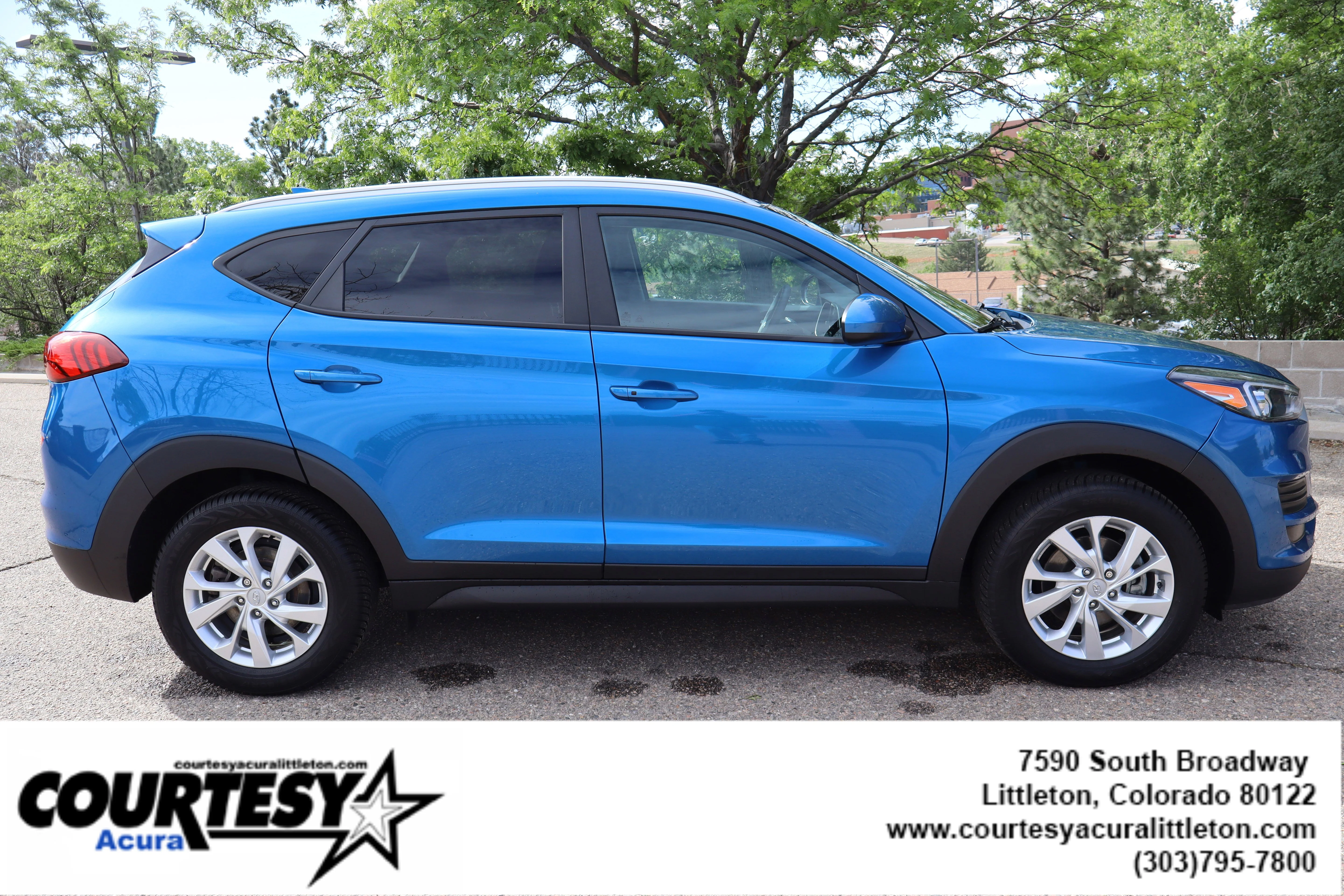 Used 2020 Aqua Blue Hyundai Value image 7