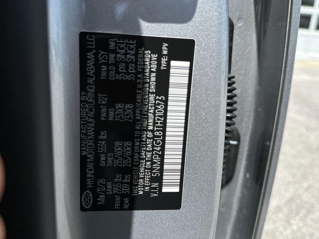 New 2026 Shimmering Silver Pearl Hyundai SEL FWD image 28
