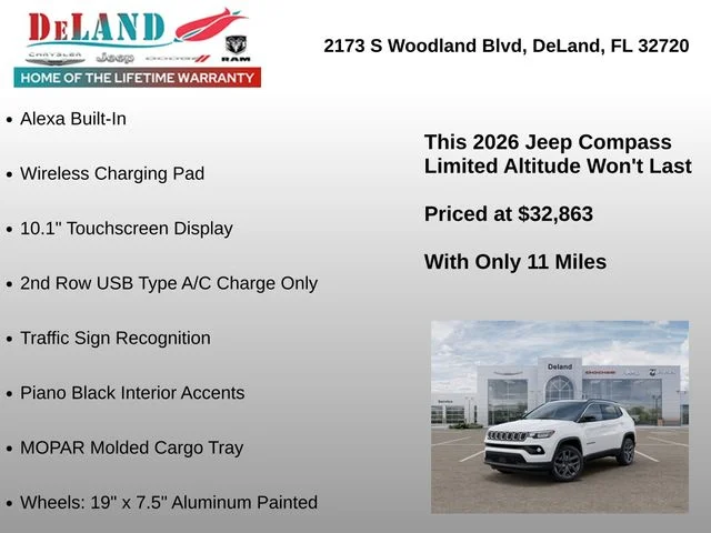 New 2026 Bright White Clear-Coat Exterior Paint Jeep Limited image 32
