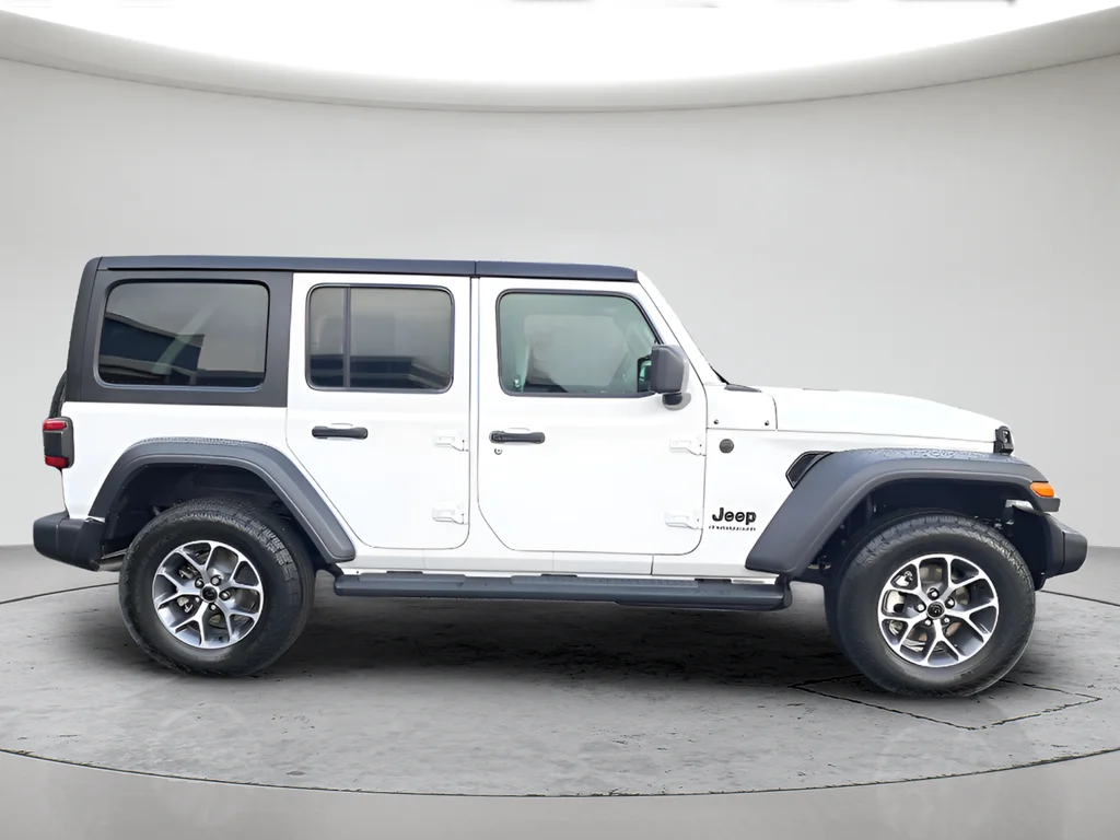 New 2026 Bright White Clearcoat Jeep Sport S image 2