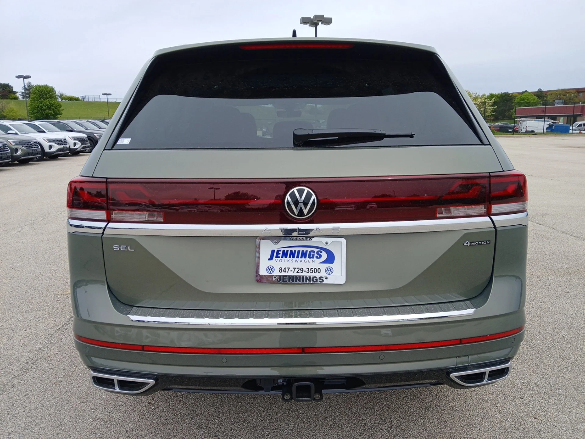 New 2026 Avocado Green Pearl Volkswagen 2.0T SEL Premium R-Line image 26