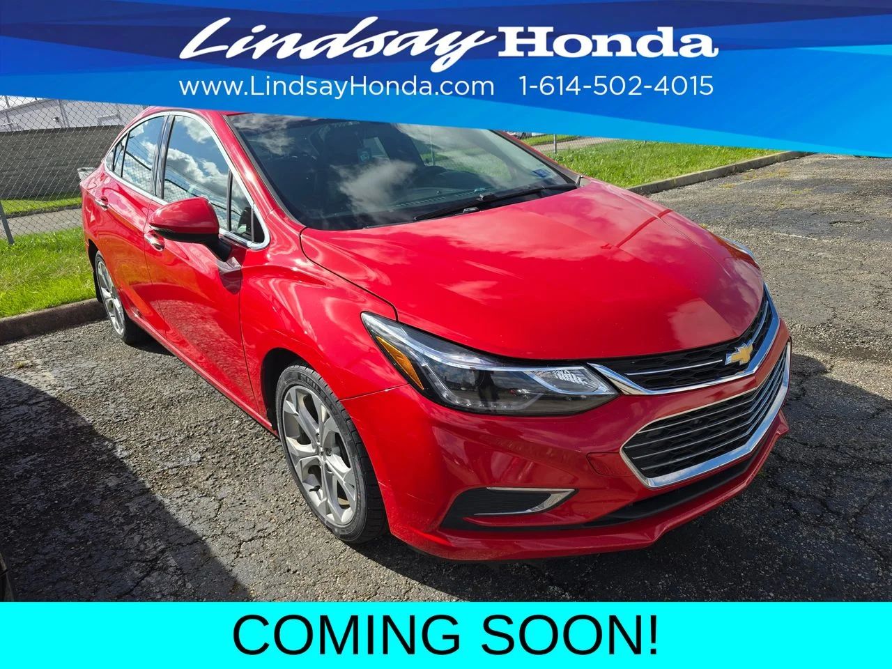 Used 2018 Red Hot Chevrolet Premier image 2