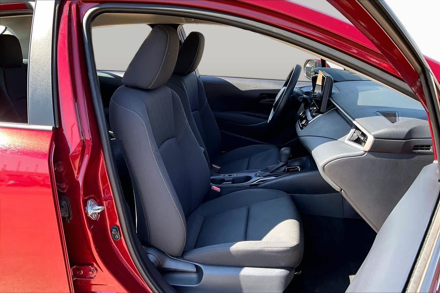 Certified Used 2025 Ruby Flare Pearl Toyota LE image 9