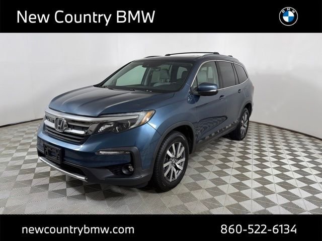Used 2019 Blue Honda EX-L image 3