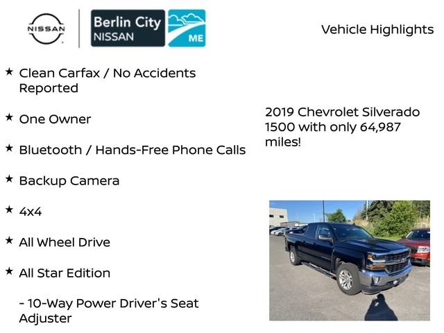 Used 2019 Black Chevrolet LT image 2