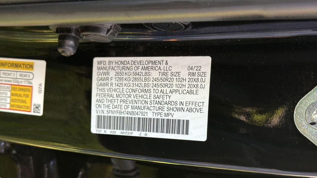 Used 2022  Honda Black Edition image 36
