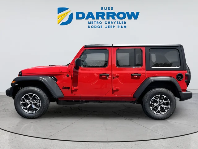 New 2026 Firecracker Red Clear-Coat Exterior Paint Jeep Sport S image 2