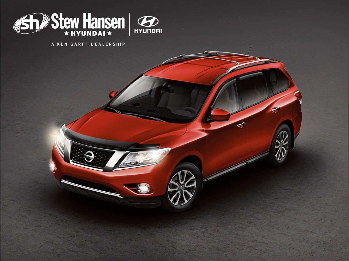 Used 2014 Super Black Nissan SV image 1
