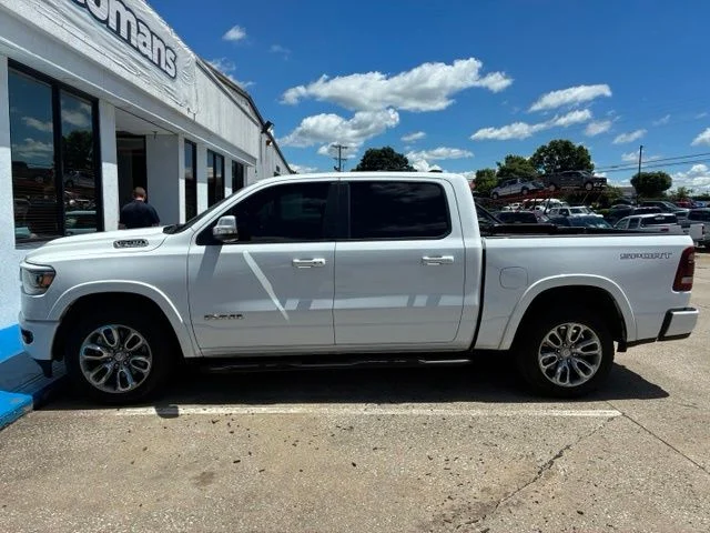 Used 2022 Bright White Clearcoat Ram Laramie image 2