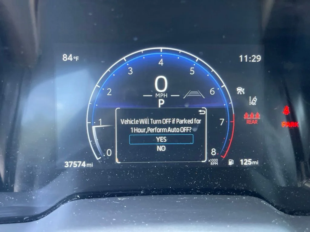 Used 2025 Black Toyota XLE image 8