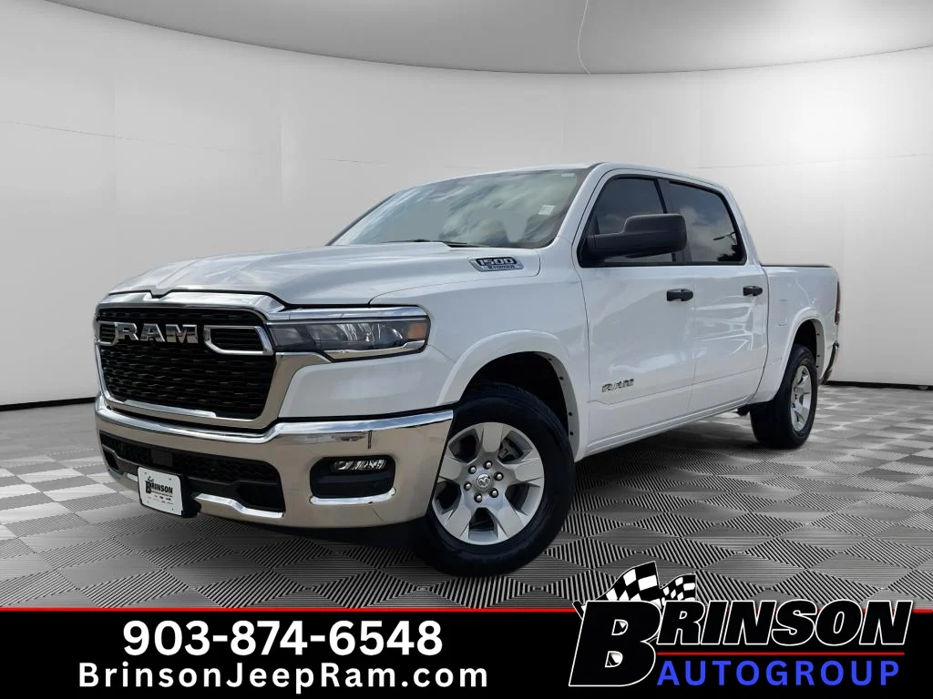 Used 2025 Bright White Clearcoat Ram Lone Star image 32