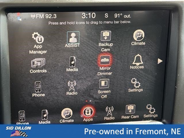 Used 2016 Granite Crystal Metallic Clearcoat Ram Big Horn image 3