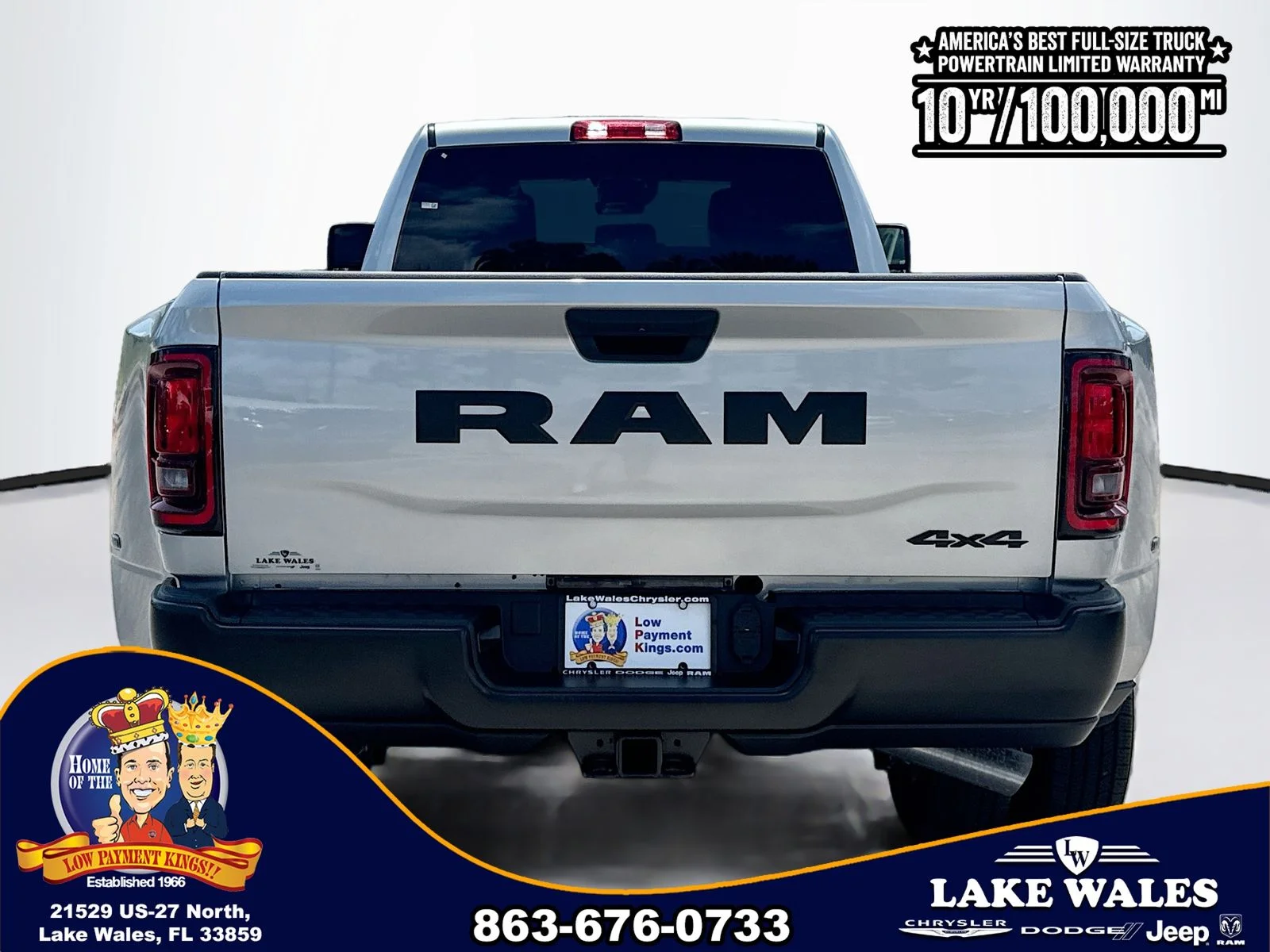 New 2026 Silver-Zynith Exterior Paint RAM TRADESMAN image 5