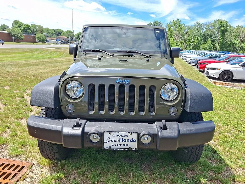 Used 2015 Jeep Wrangler Sport with VIN 1C4AJWAG9FL682318 for sale in Newton, NJ